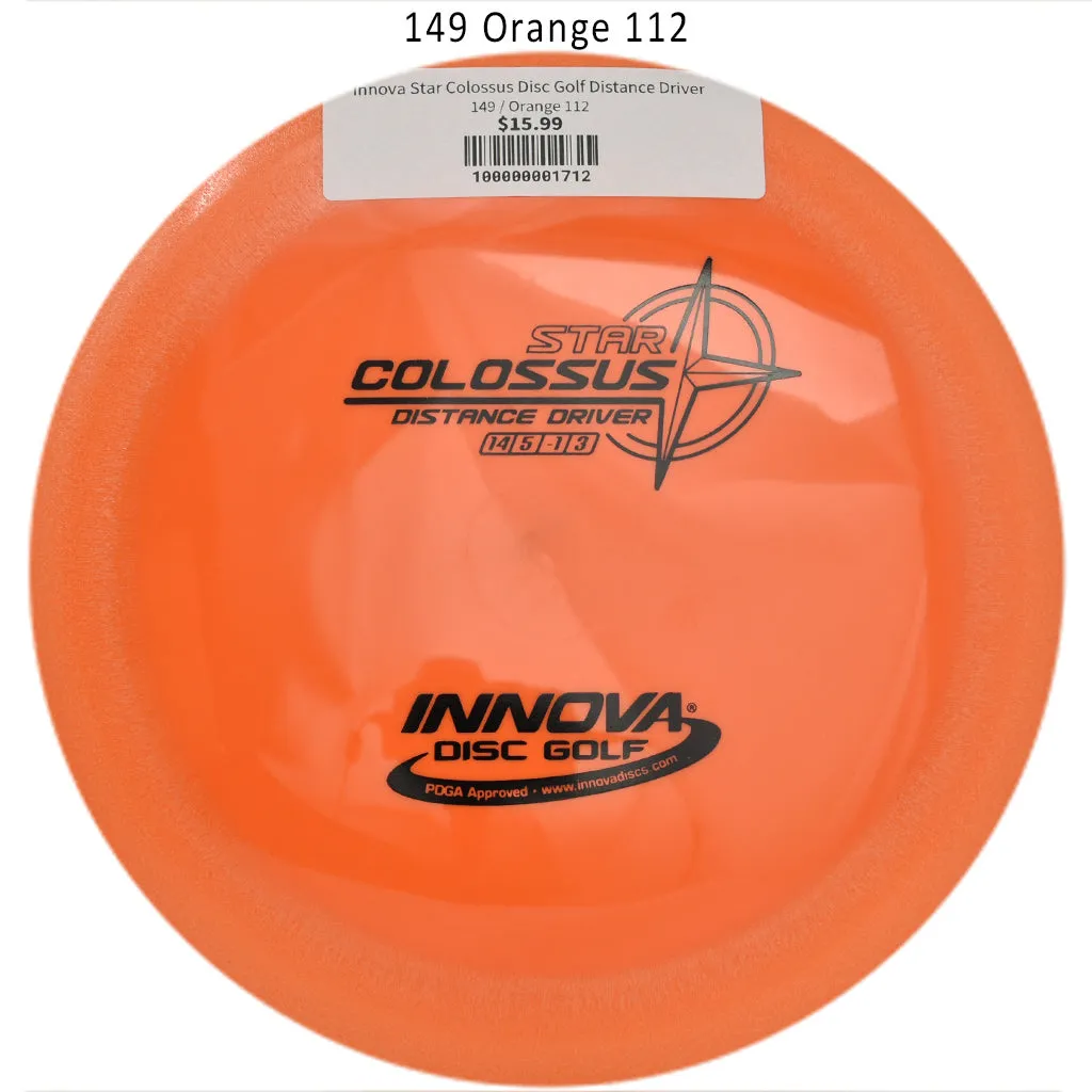 Innova Star Colossus Disc Golf Distance Driver