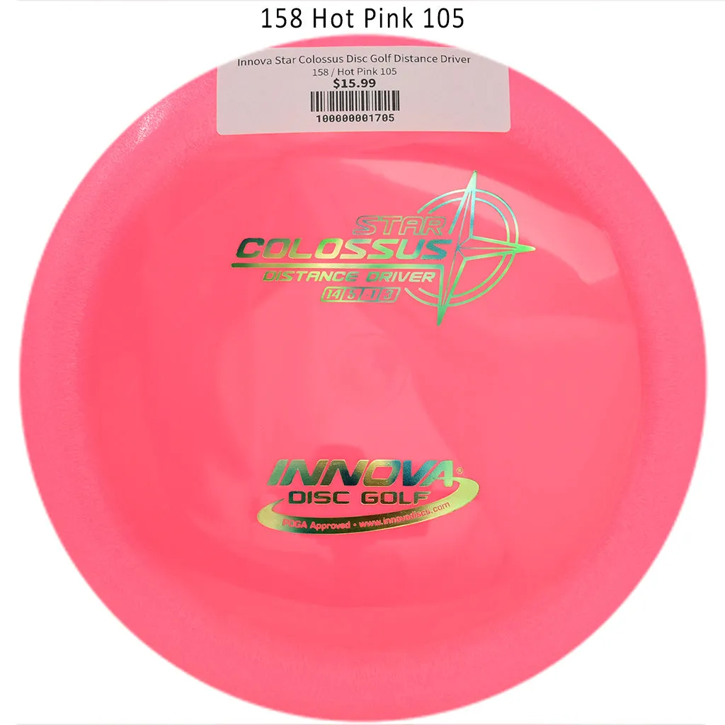 Innova Star Colossus Disc Golf Distance Driver