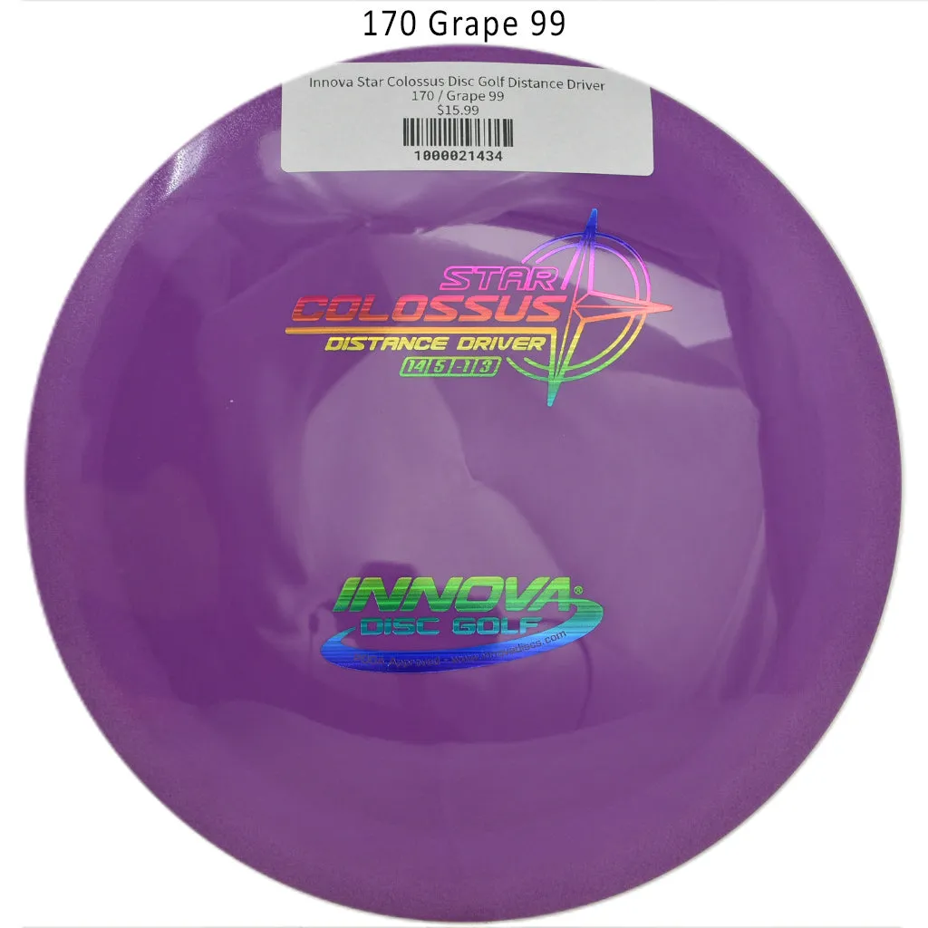 Innova Star Colossus Disc Golf Distance Driver