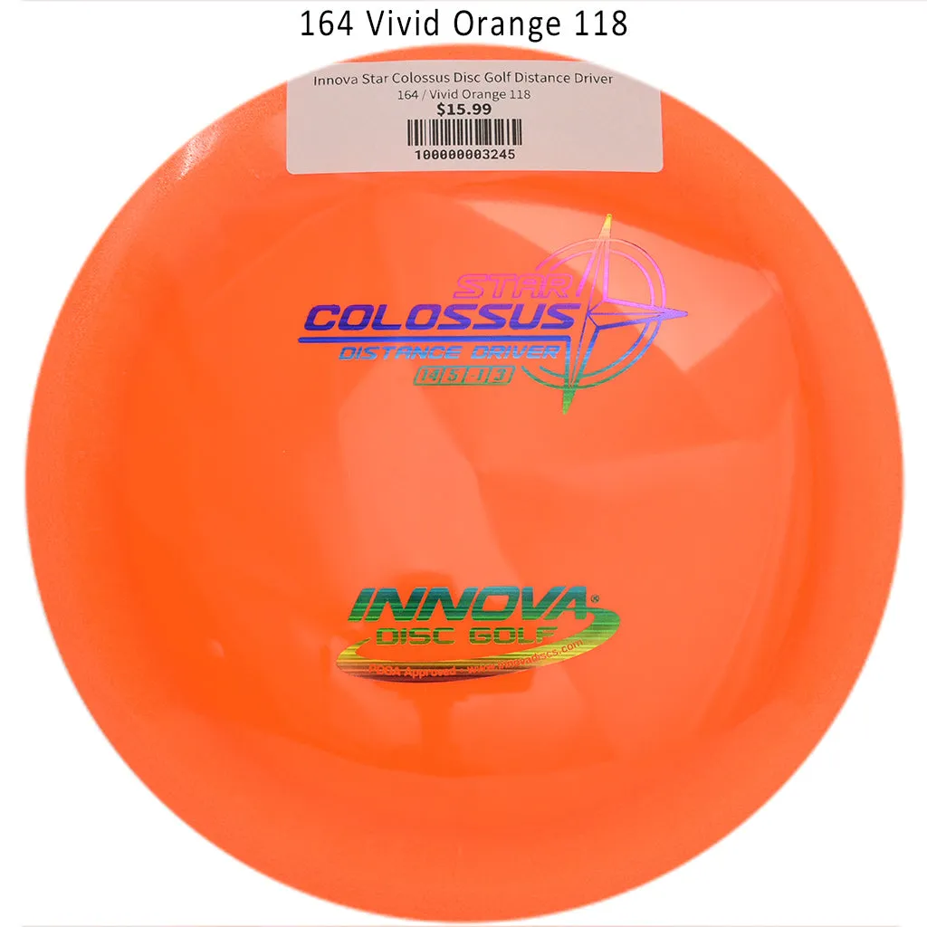 Innova Star Colossus Disc Golf Distance Driver