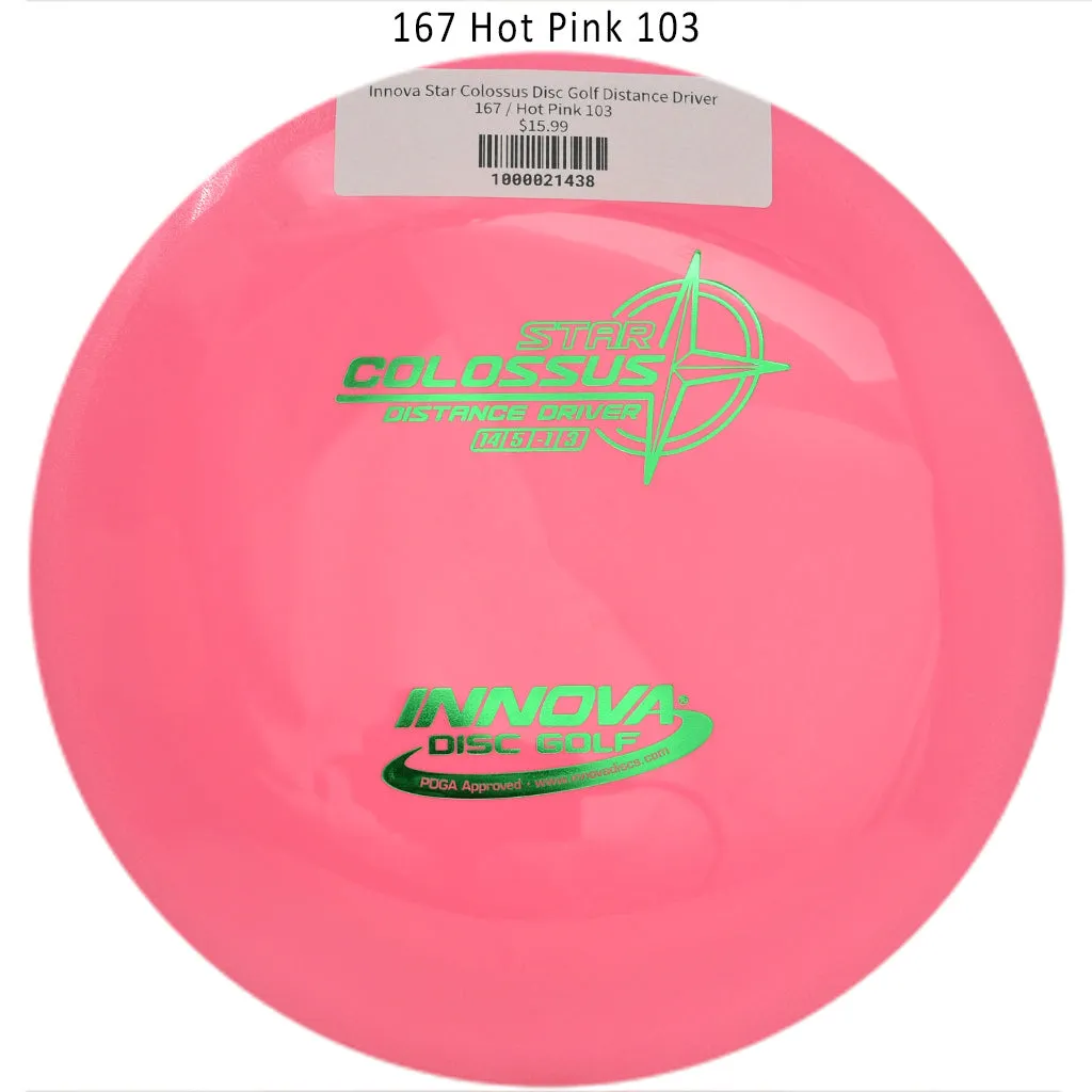 Innova Star Colossus Disc Golf Distance Driver