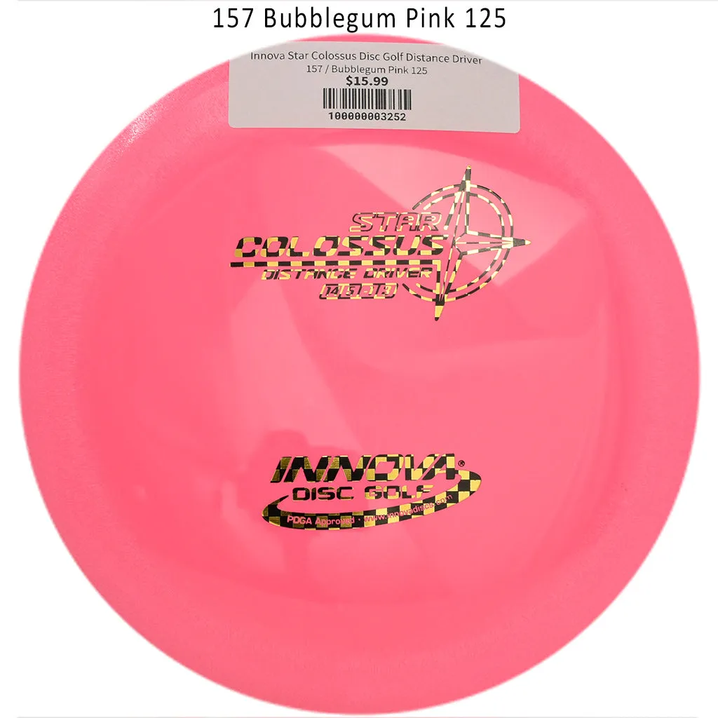 Innova Star Colossus Disc Golf Distance Driver