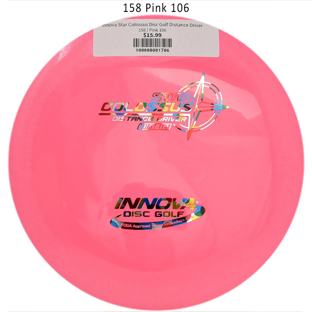 Innova Star Colossus Disc Golf Distance Driver