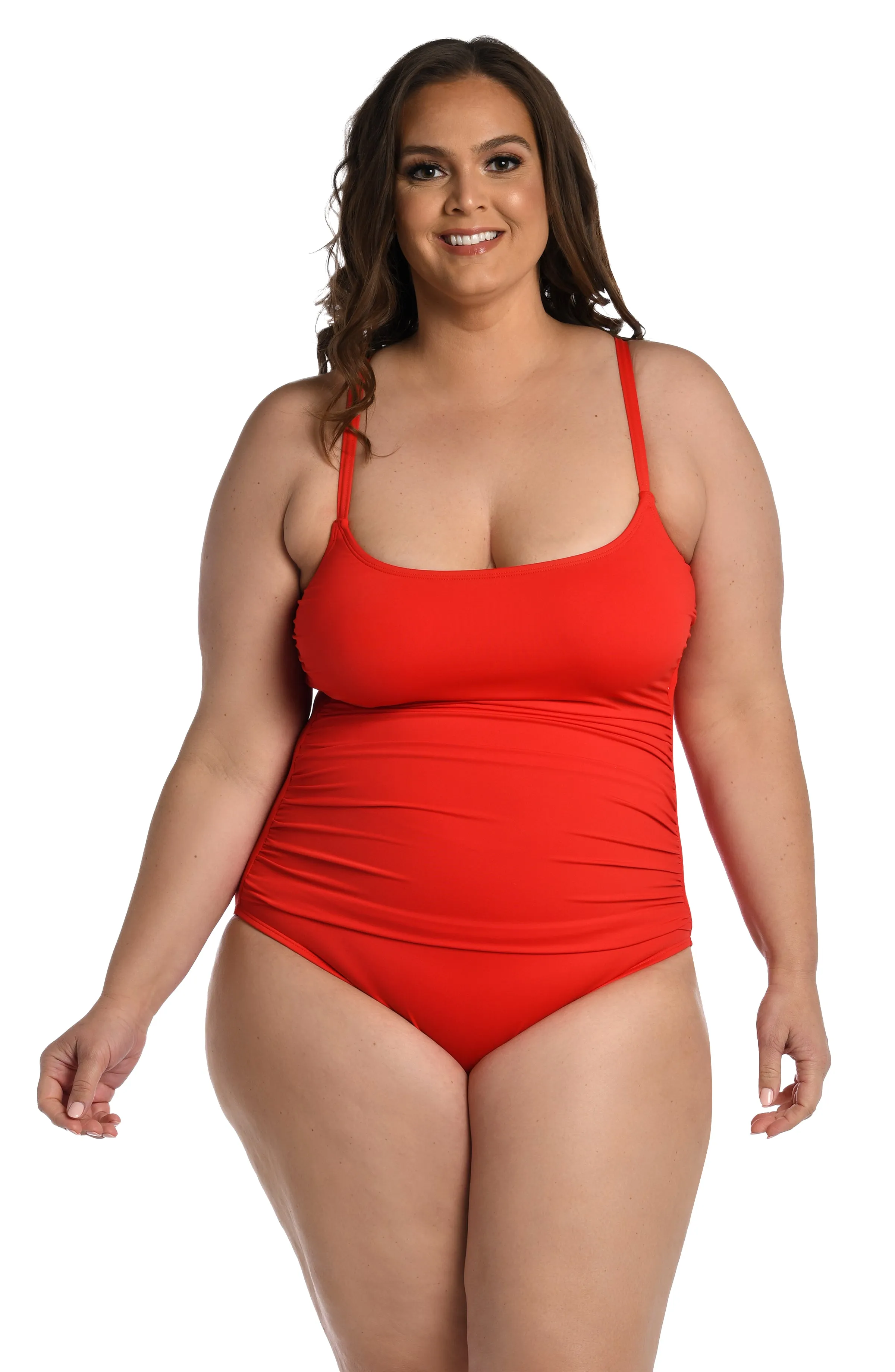 Island Goddess Lingerie One Piece - Cherry - FINAL SALE