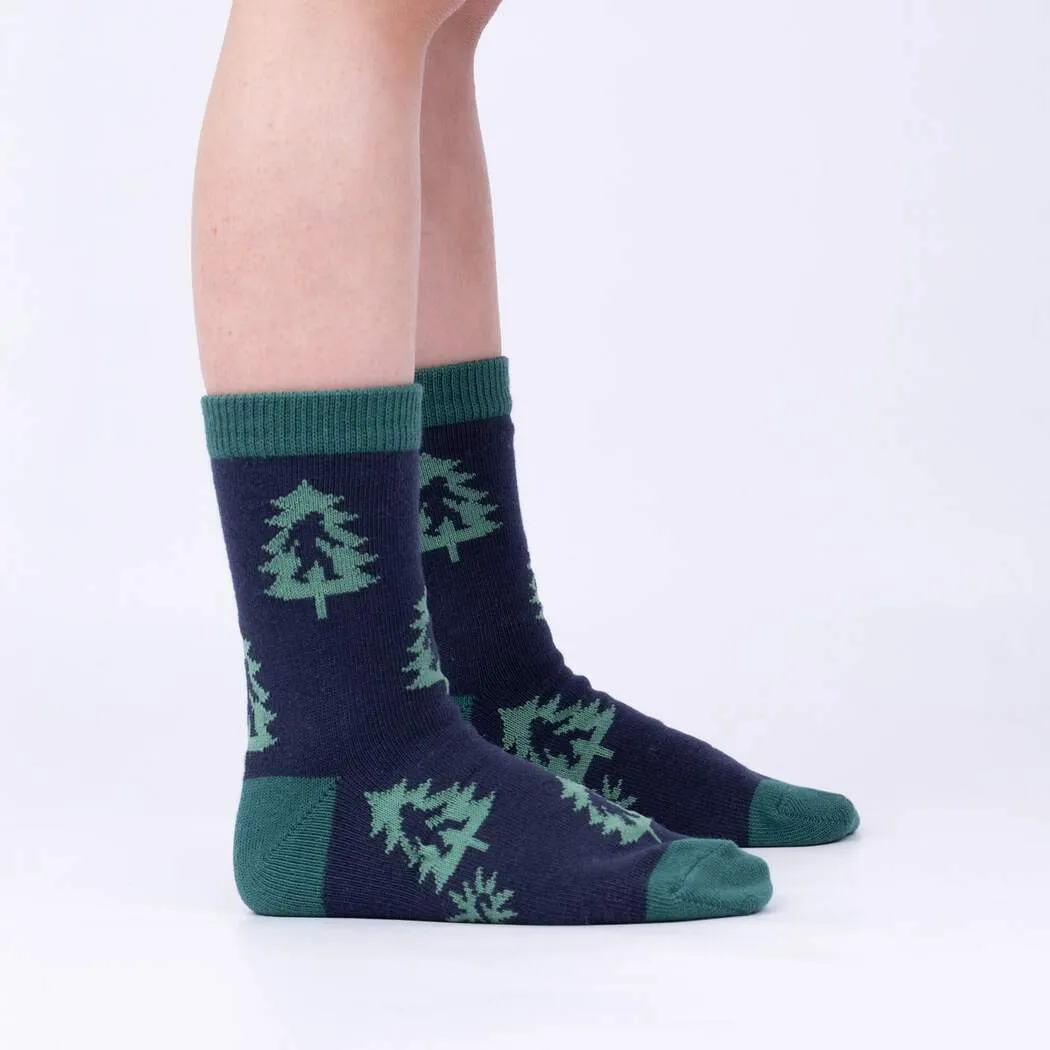 Junior Sasquatch Campout Crew Socks 3-Pack