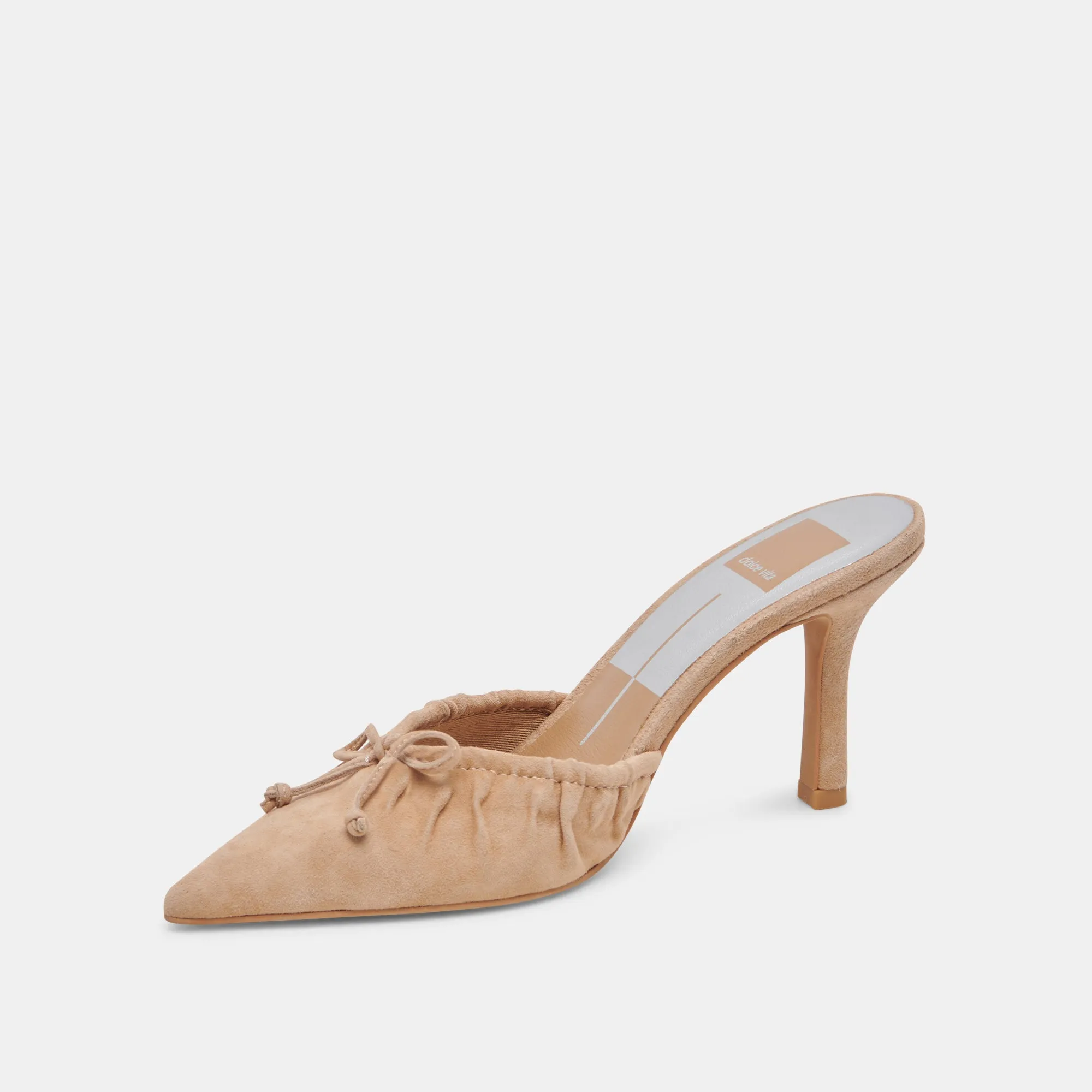 KAIRI HEELS CAMEL SUEDE