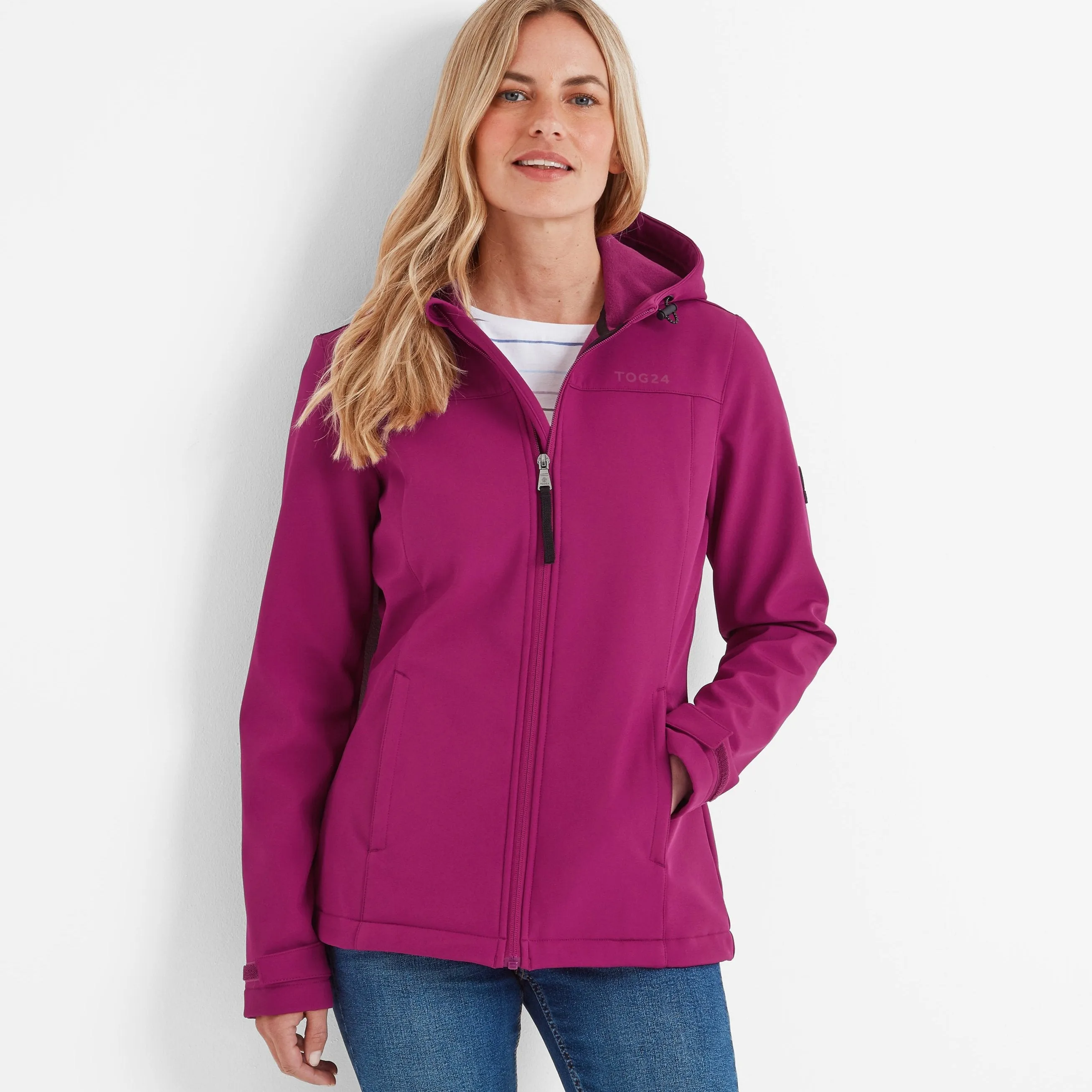 Keld Womens Softshell Hoody - Purple Berry