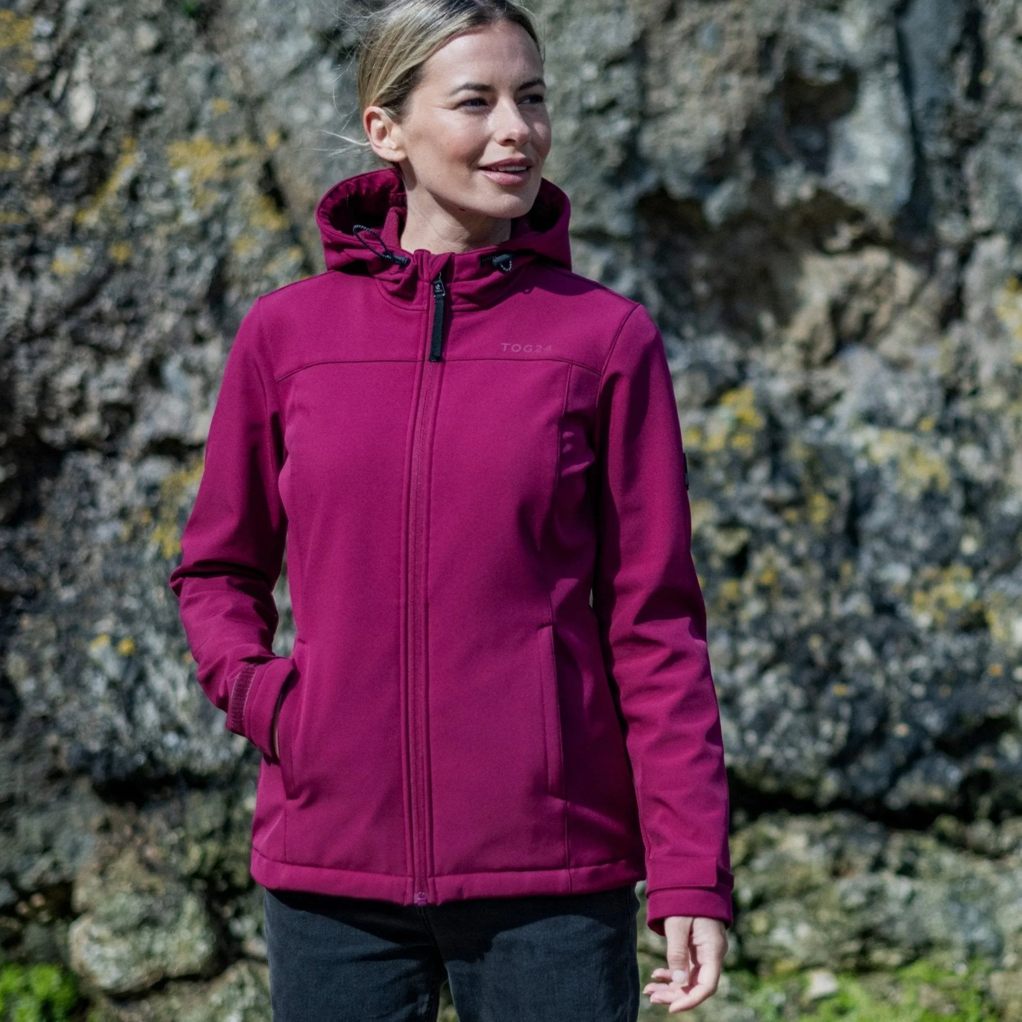 Keld Womens Softshell Hoody - Purple Berry