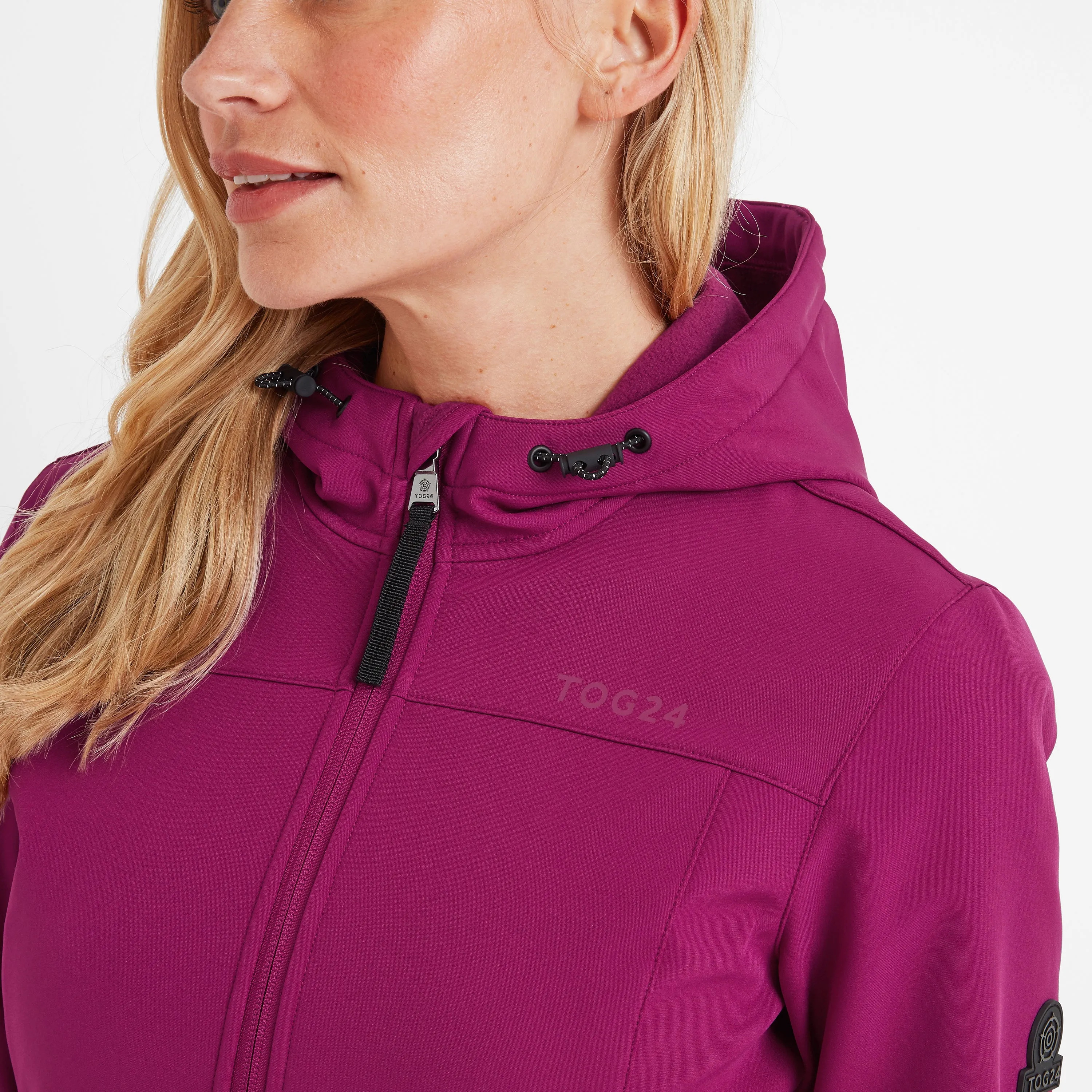 Keld Womens Softshell Hoody - Purple Berry