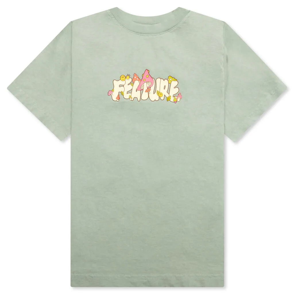 Kids Mushroom Tee - Sage