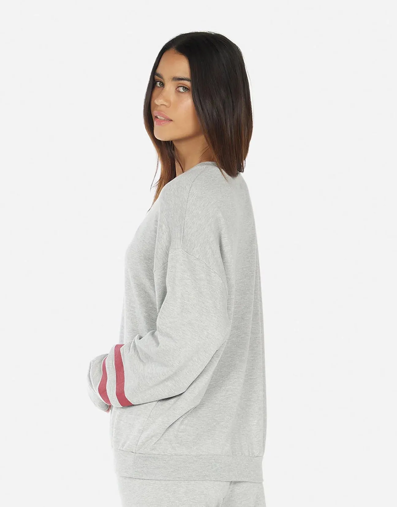 Lauren Moshi Babbs Mushroom Happyface Sweater