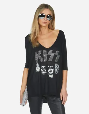 Lauren Moshi Eva x Kiss Oversized T-Shirt