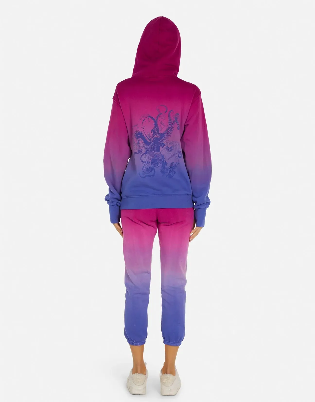 Lauren Moshi Octopus Zipper Hoodie