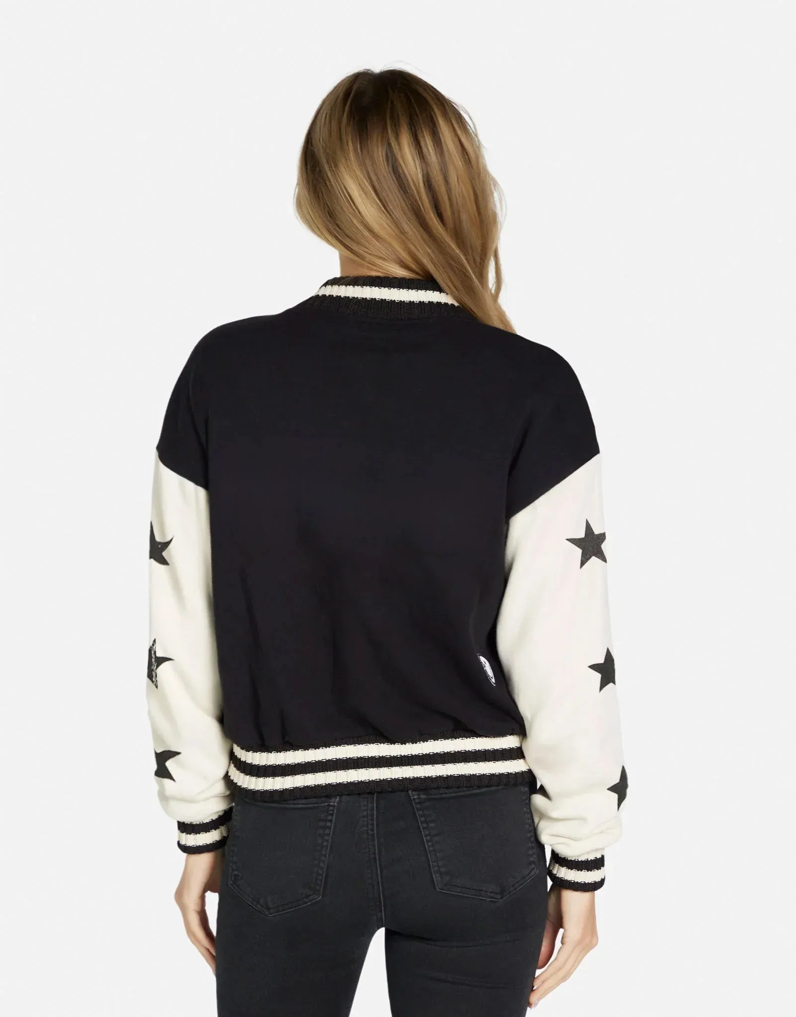 Lauren Moshi Taissa Stars Zip Jacket