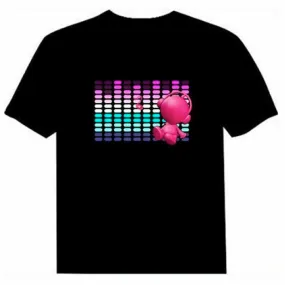 Light-up DJ Mixer T Shirt