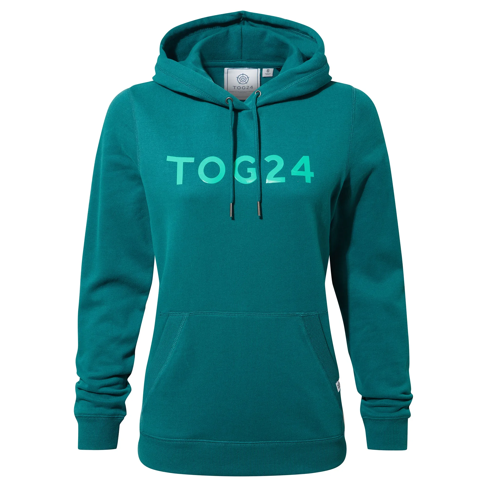 Magdalen Womens Overhead Hoody - Deep Teal