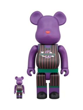 Medicom Toy Be@arbrick Guess Sport Jersey 100% & 400% Purple