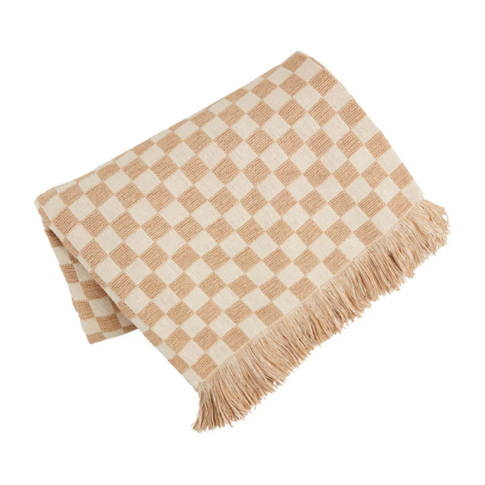 Mud Pie Checkered Blanket