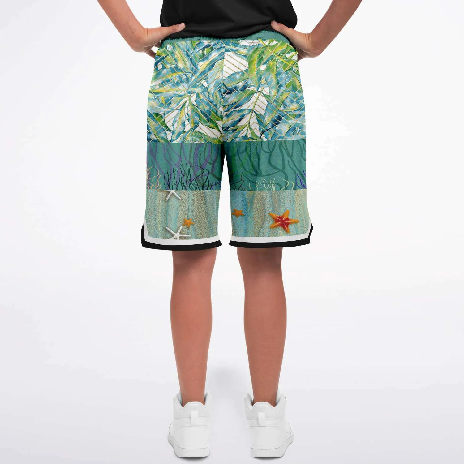 My Little Mermaid Unisex Basketball Shorts