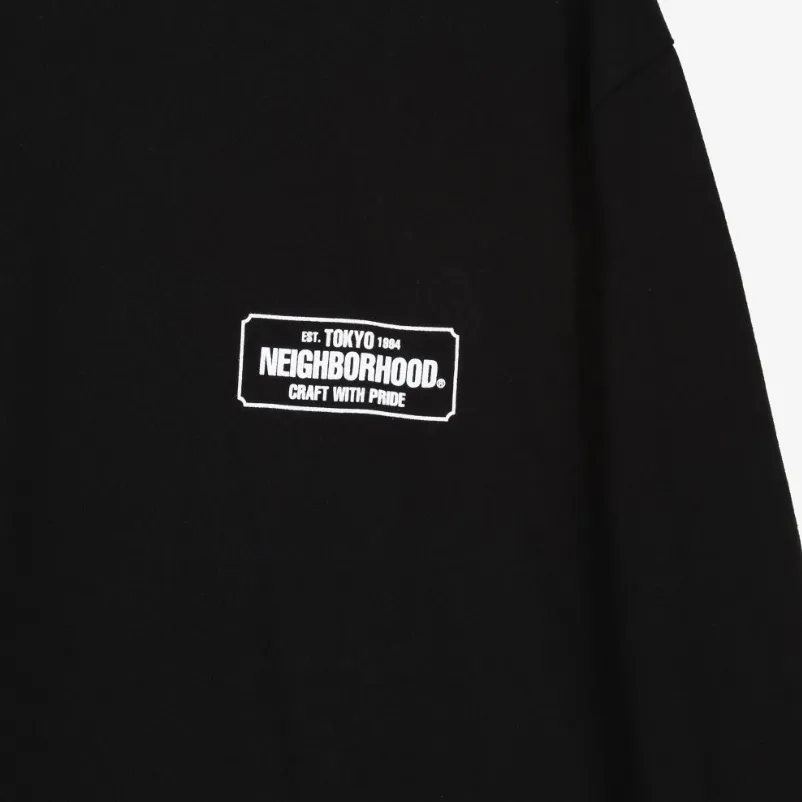 Neighborhood NH-1 LS Long Sleeve Tee Black