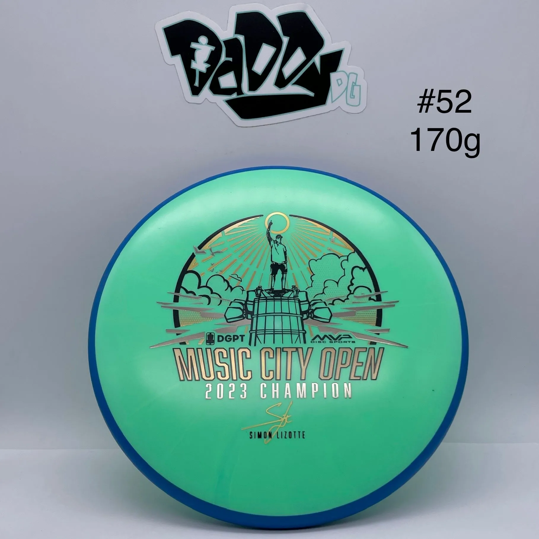 *NEW Axiom Fission Proxy Simon Lizotte 2023 Music City Open Champion Putt & Approach