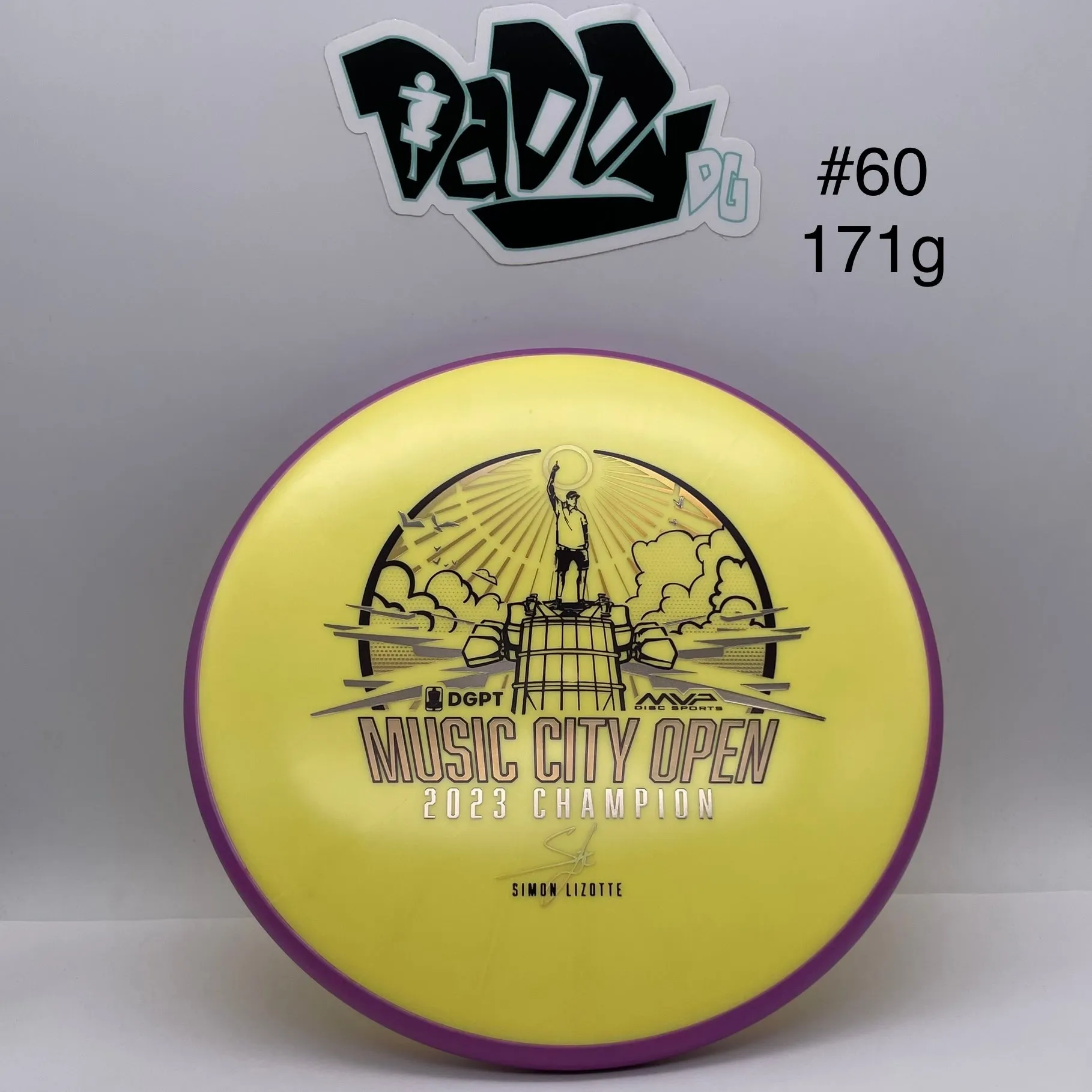 *NEW Axiom Fission Proxy Simon Lizotte 2023 Music City Open Champion Putt & Approach