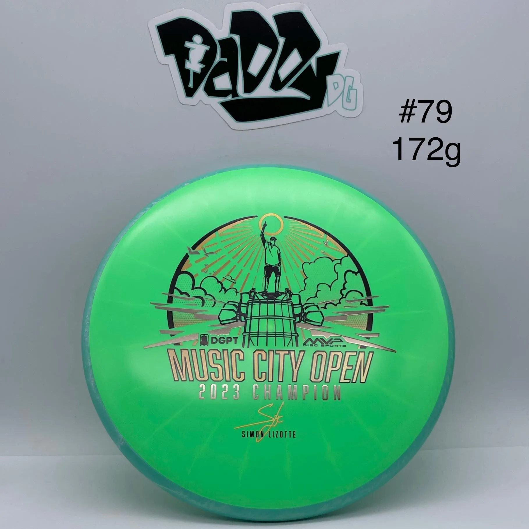 *NEW Axiom Fission Proxy Simon Lizotte 2023 Music City Open Champion Putt & Approach