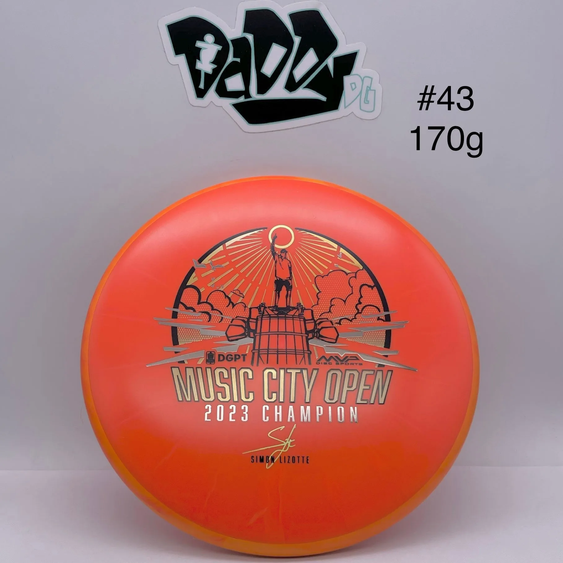 *NEW Axiom Fission Proxy Simon Lizotte 2023 Music City Open Champion Putt & Approach