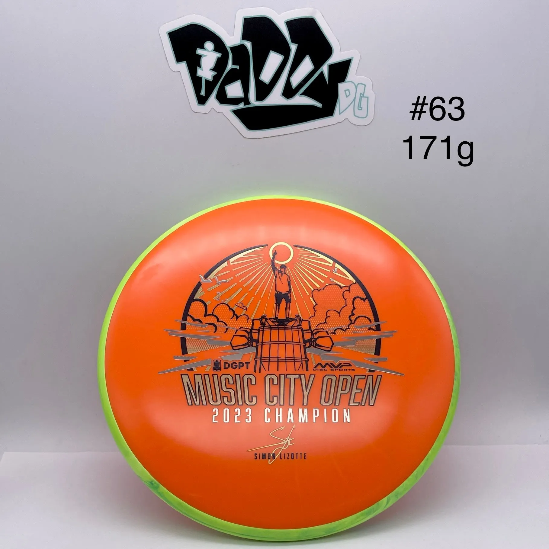 *NEW Axiom Fission Proxy Simon Lizotte 2023 Music City Open Champion Putt & Approach