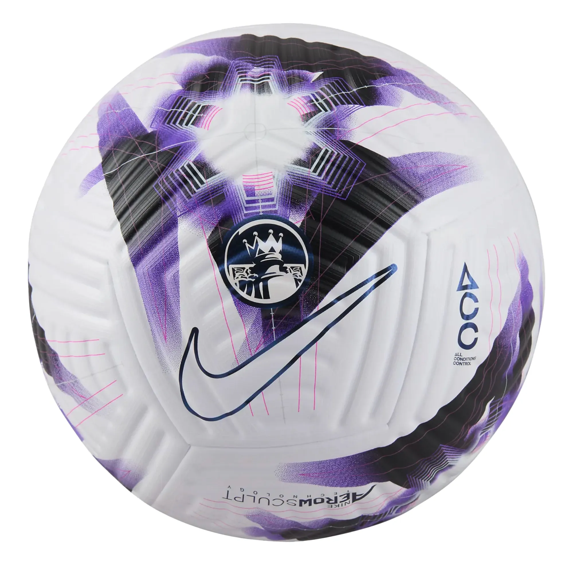 Nike Premier League 2023/24 Flight Match Ball White/Purple/Black