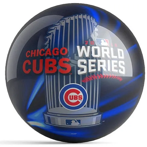 Ontheballbowling MLB 2016 World Series Champion Chicago Cubs Bowling Ball