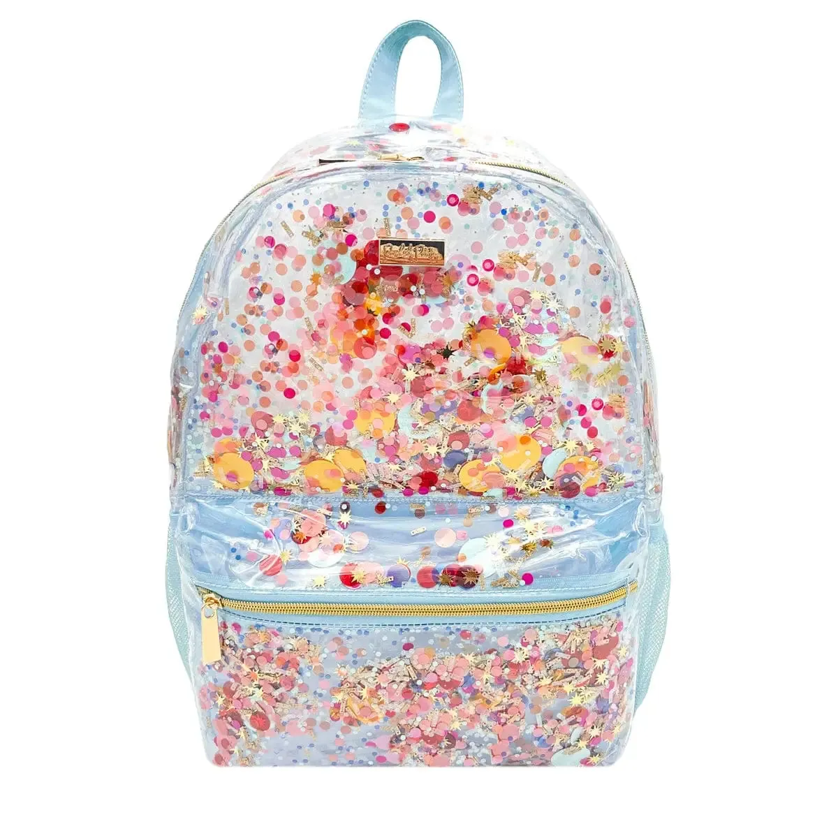 Packed Party Celebrate Confetti Clear Backpack