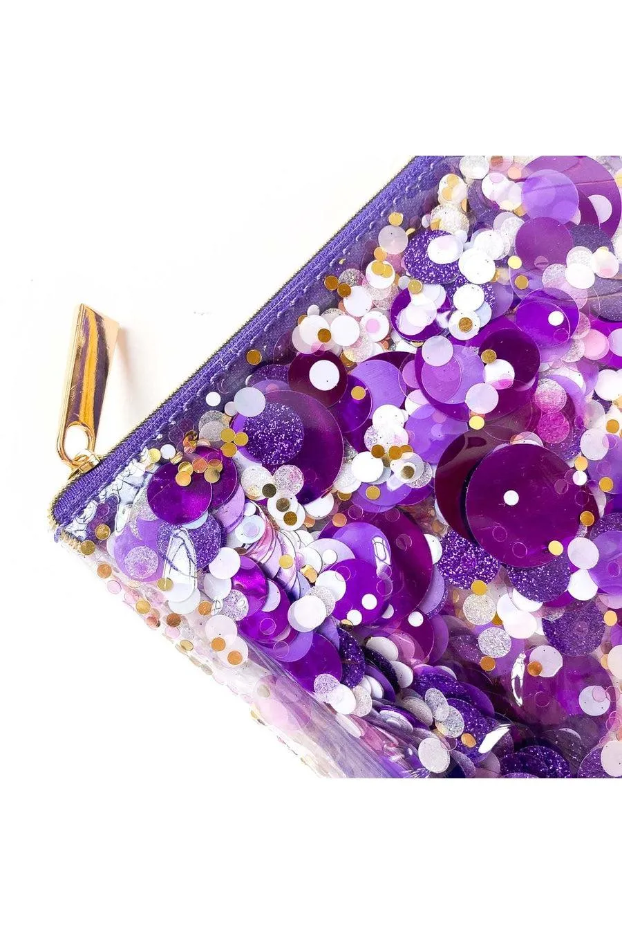 Packed Party Spirit Squad Purple Crush Confetti Everything Pouch