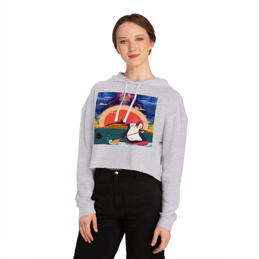 Penguin Dayz Cropped Hoodie