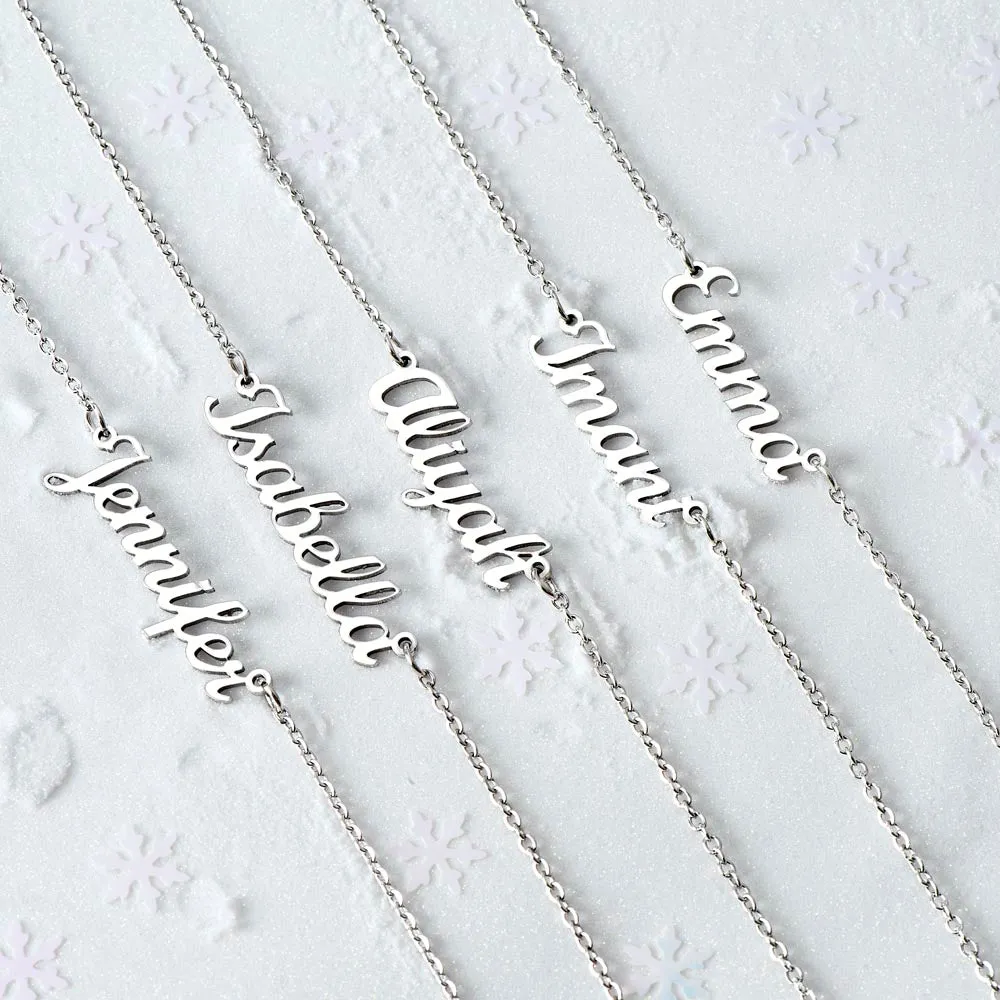 Personalized Name or Custom Word Necklace