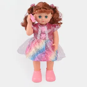 Pretty Hello Girl Walking Doll For Girls