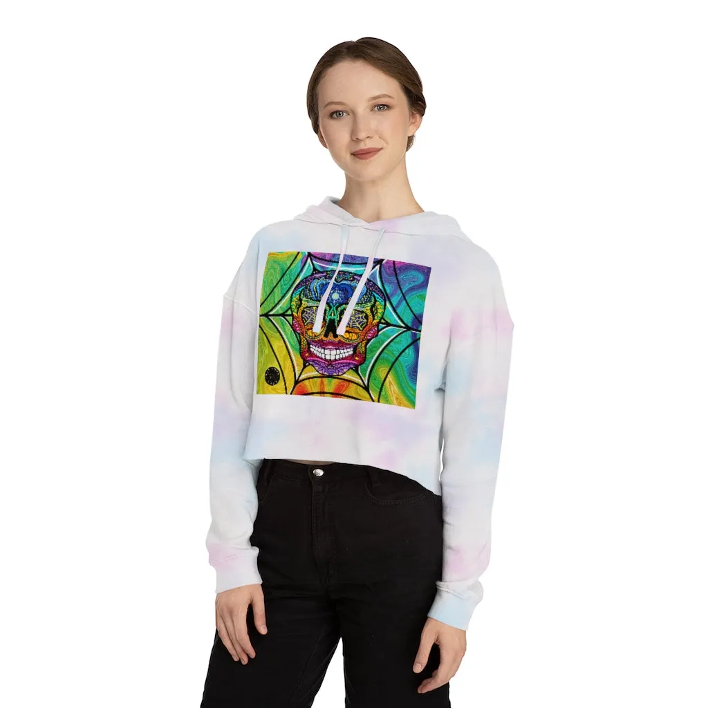 Rainbow Janis Cropped Hoodie