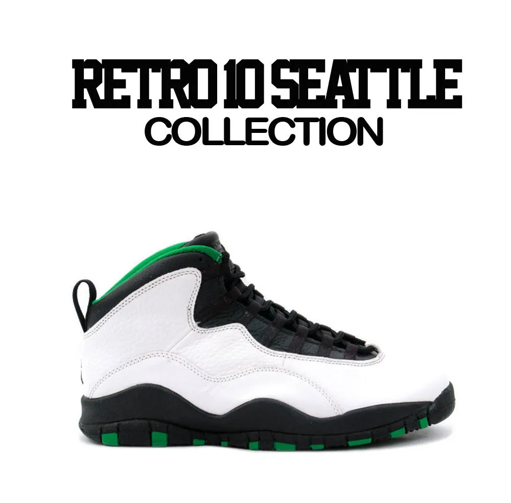 Retro 10 Seattle Shirt - Prosper - Black