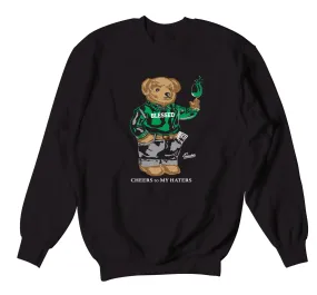 Retro 10 Seattle Sweater - Cheers Bear - Black