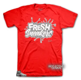 Retro 8 Reflective Shirt - Fresh Sneakers - Red