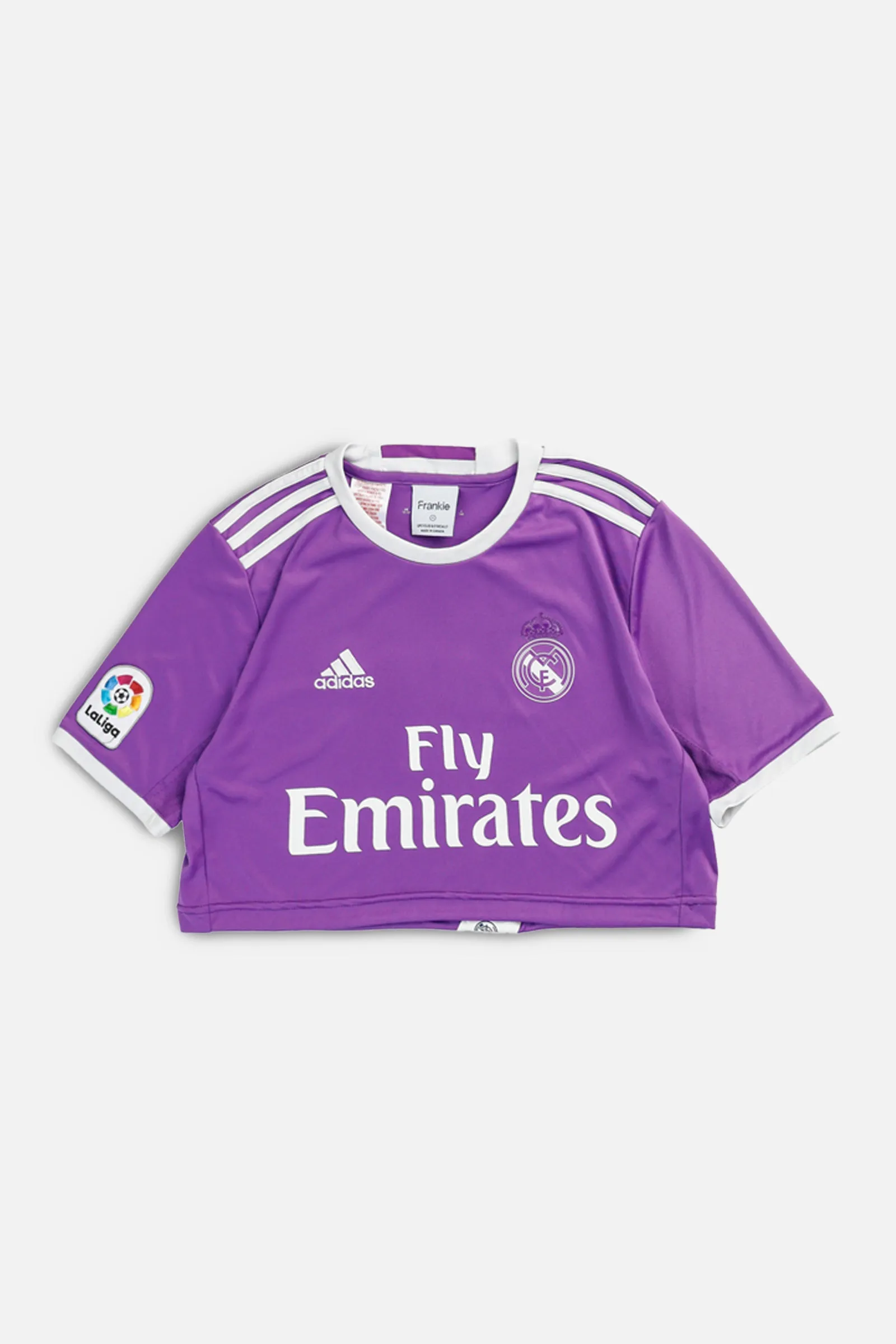 Rework Crop Madrid Soccer Jersey - S