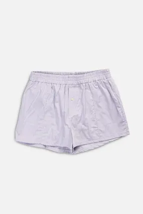 Rework Oxford Mini Boxer Shorts - M