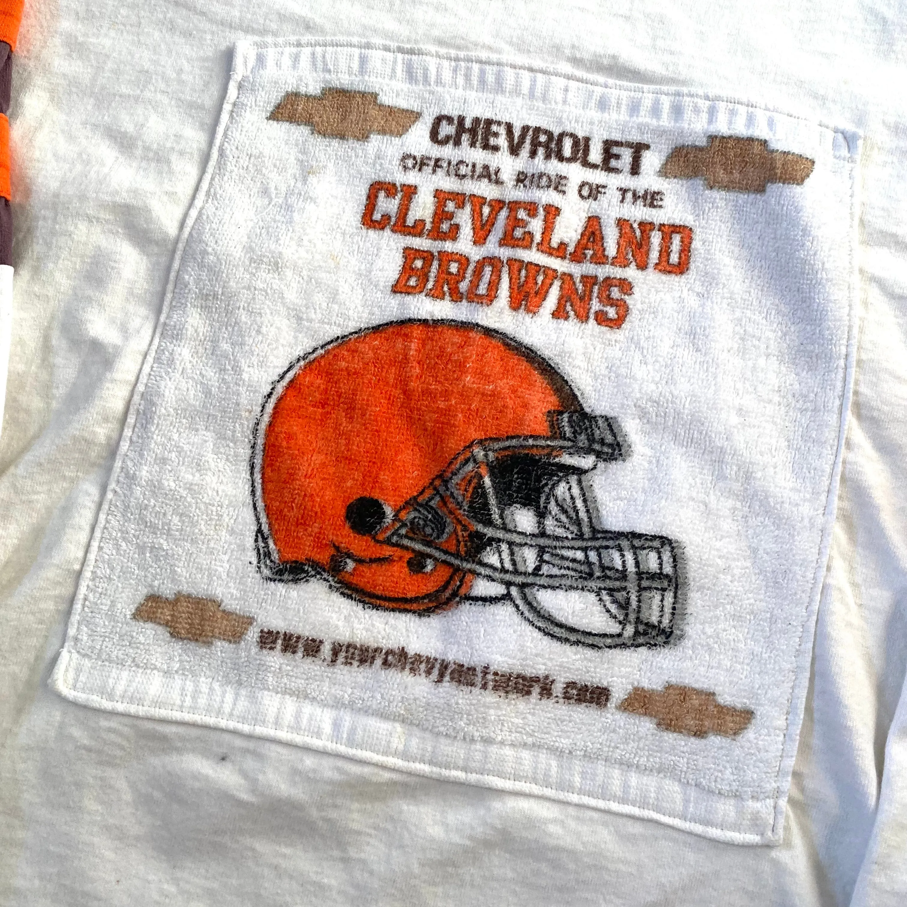 Reworked Champion, Cleveland Browns Secondhand Long Sleeve Shirt