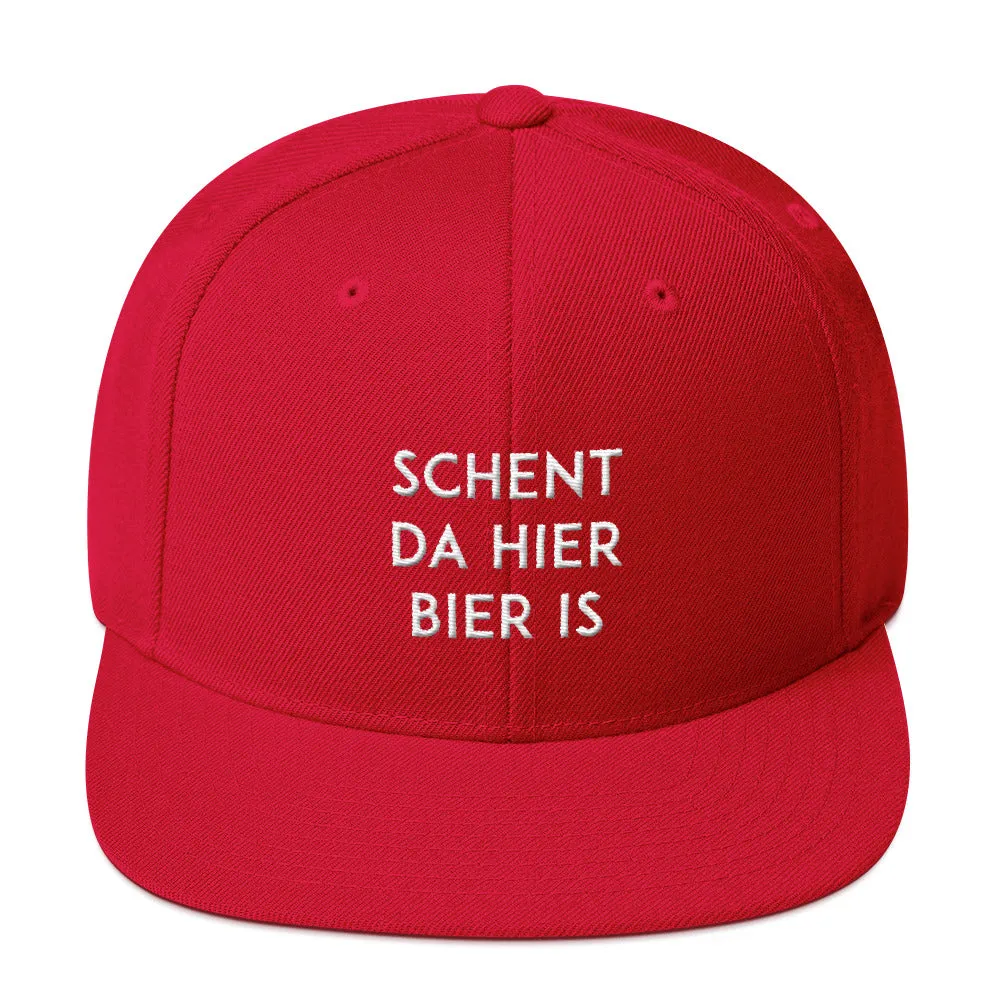 Schent da hier bier is - Snapback