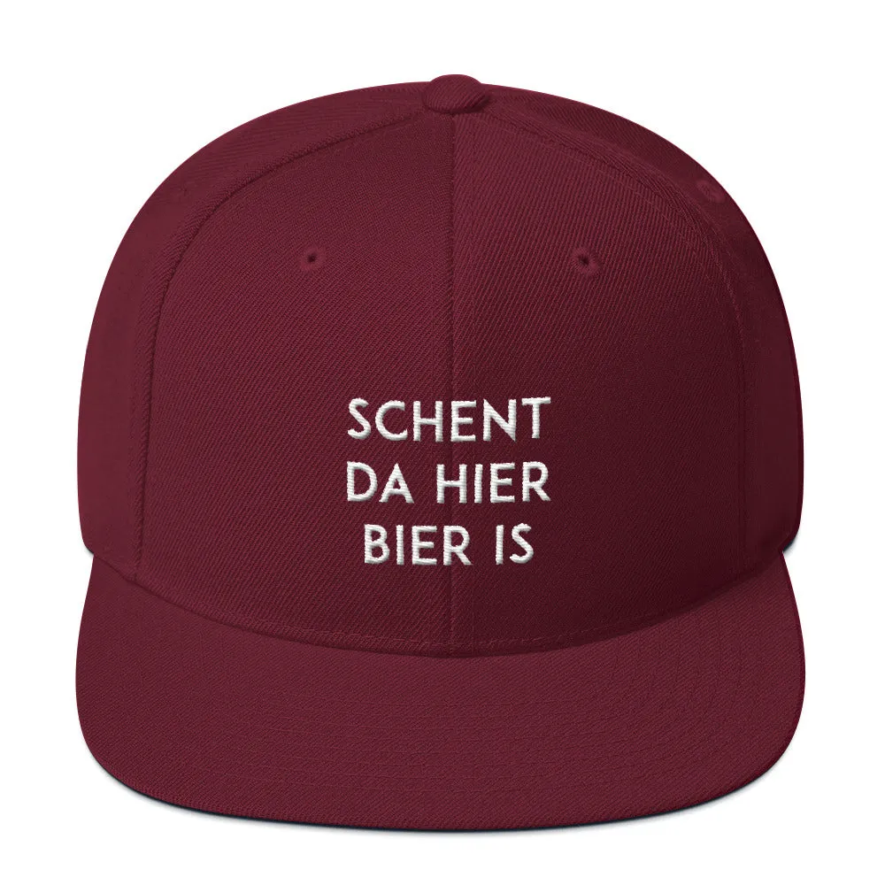 Schent da hier bier is - Snapback