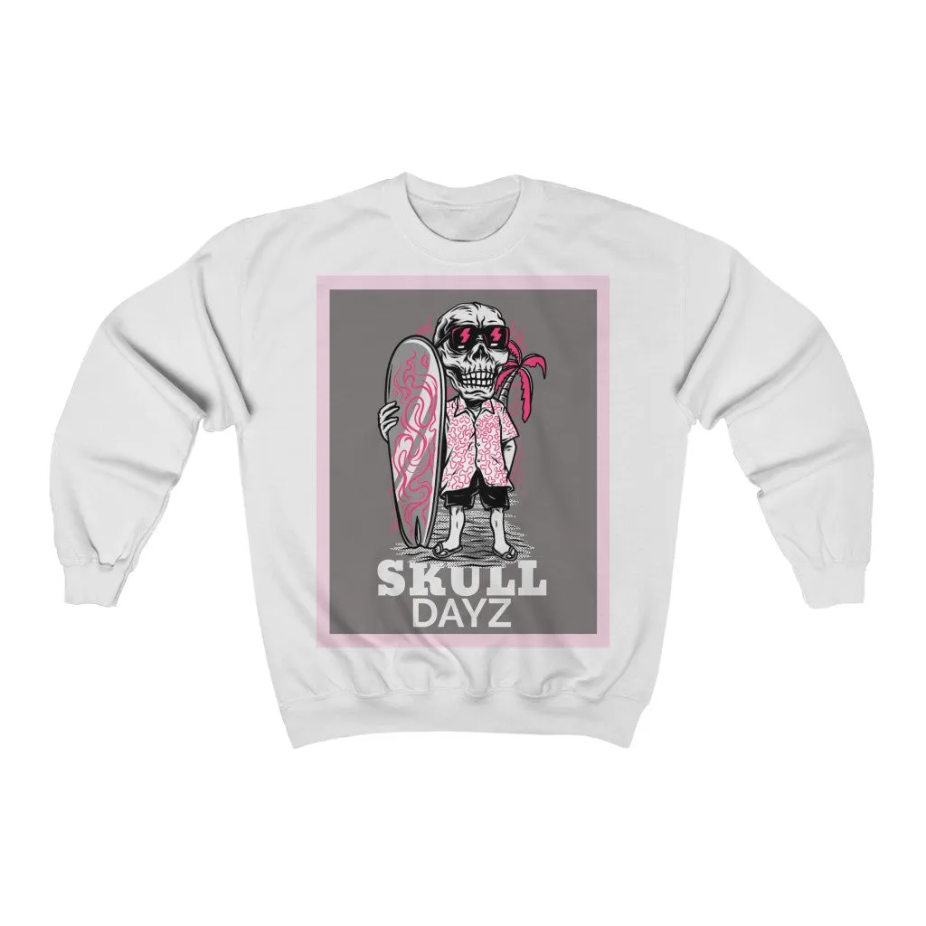 Skull Dayz HD Crewneck Sweatshirt