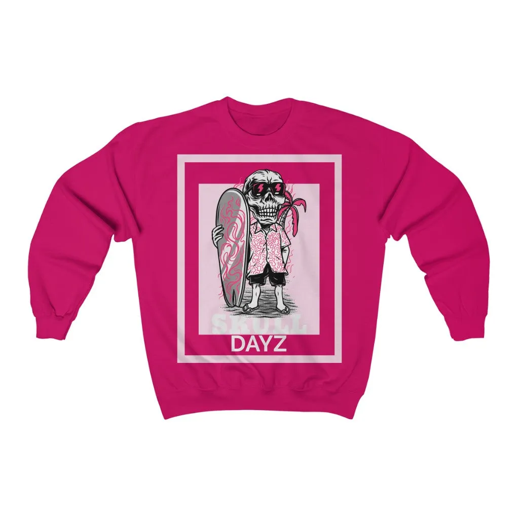 Skull Dayz HD Crewneck Sweatshirt