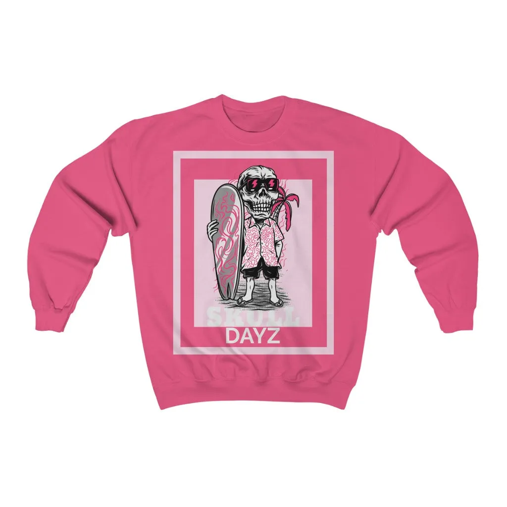 Skull Dayz HD Crewneck Sweatshirt