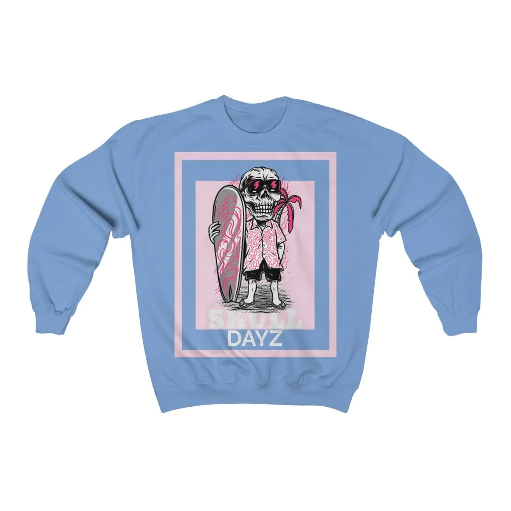 Skull Dayz HD Crewneck Sweatshirt