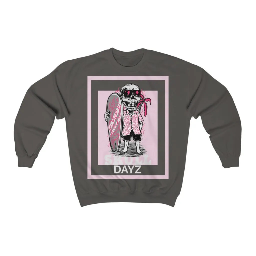 Skull Dayz HD Crewneck Sweatshirt